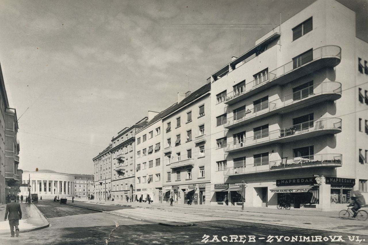 Zvonimirova ulica, oko 1938. godine B